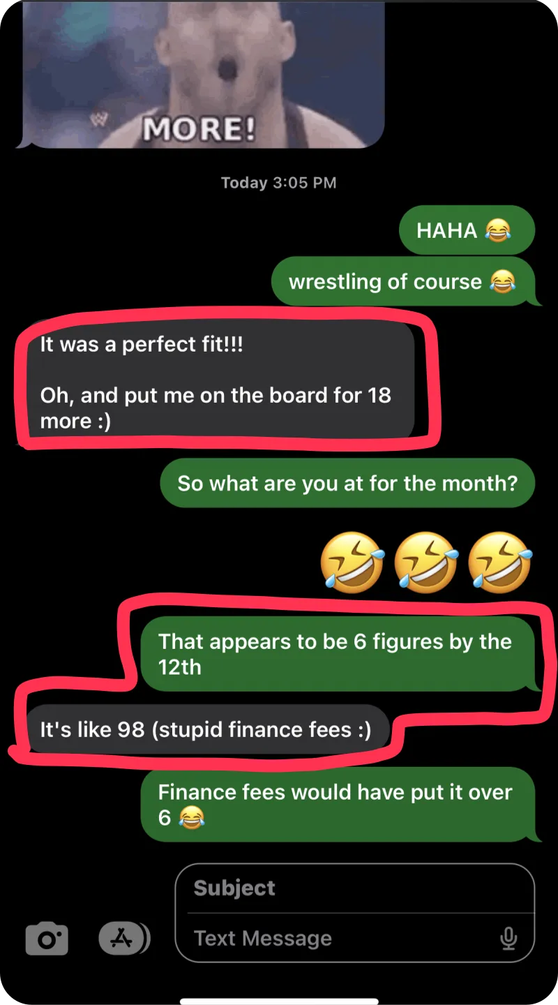 Client result screenshot 5